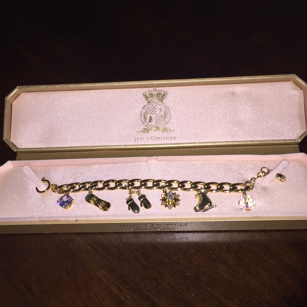 Juicy Couture winter charm bracelet
